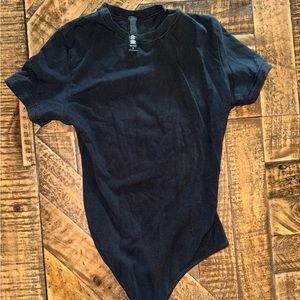 SKIMS Black Bodysuit